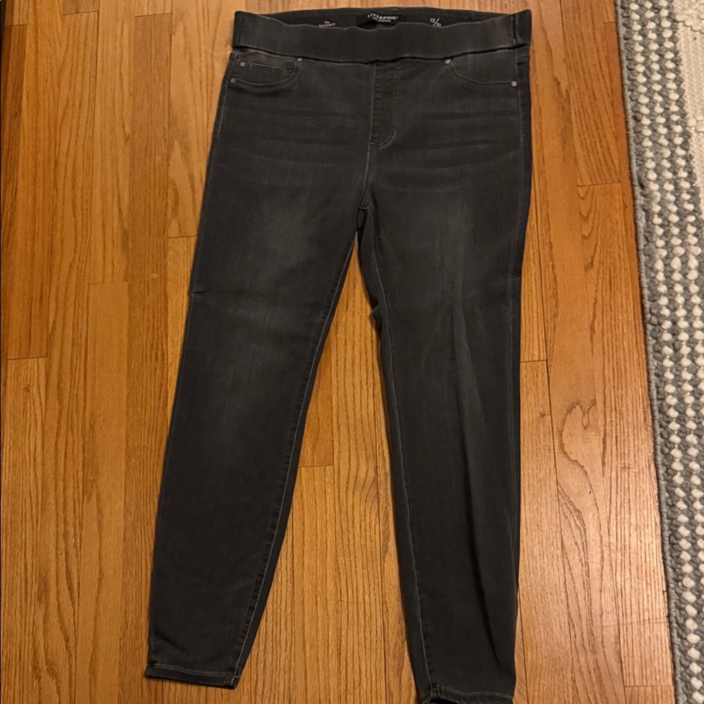 Liverpool Charcoal Jeggings